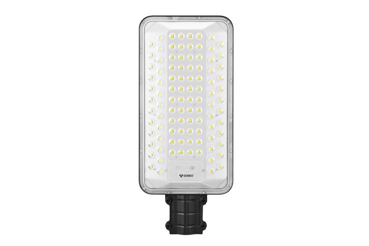 Đèn đường năng lượng mặt trời nhôm Goneo GN-A600C-AS 21W Màu Đen