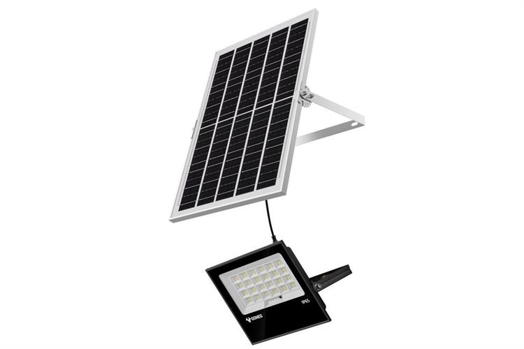 Đèn pha năng lượng mặt trời Goneo GN-C400B-AJ 18W Màu Đen