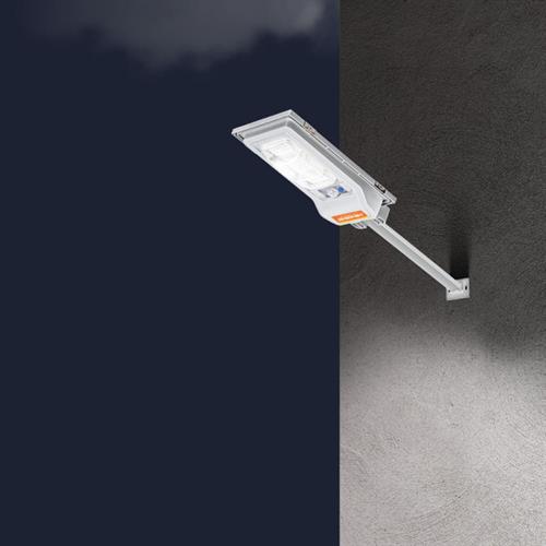 Đèn đường liền thể năng lượng mặt trời Modi MD-SLT27-80-W WH Màu Trắng
