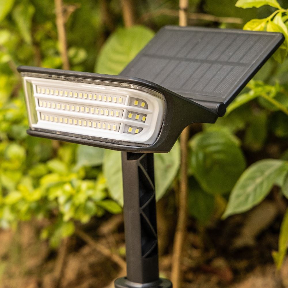 Đèn năng lượng mặt trời đa năng Modi MD-SOLAR-H1031-2P WW Màu Đen