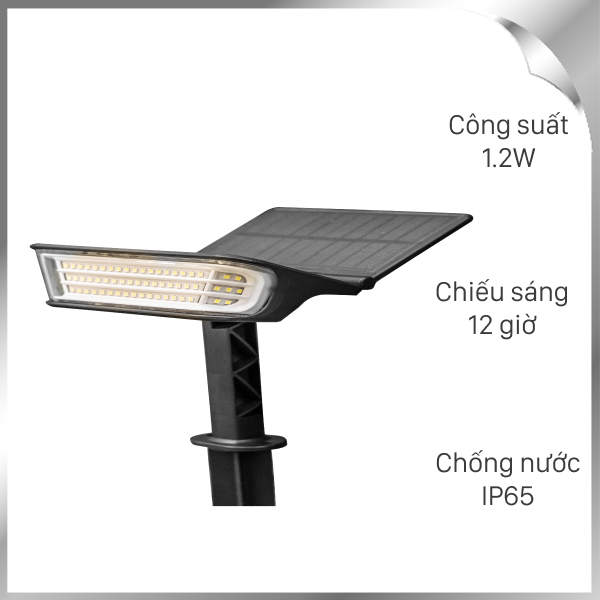 Đèn năng lượng mặt trời đa năng Modi MD-SOLAR-H1031-2P WW