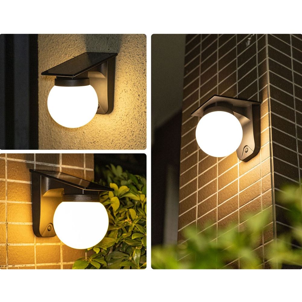 Đèn tường năng lượng mặt trời Modi MD-SOLAR-Q5001 3C Màu Trắng