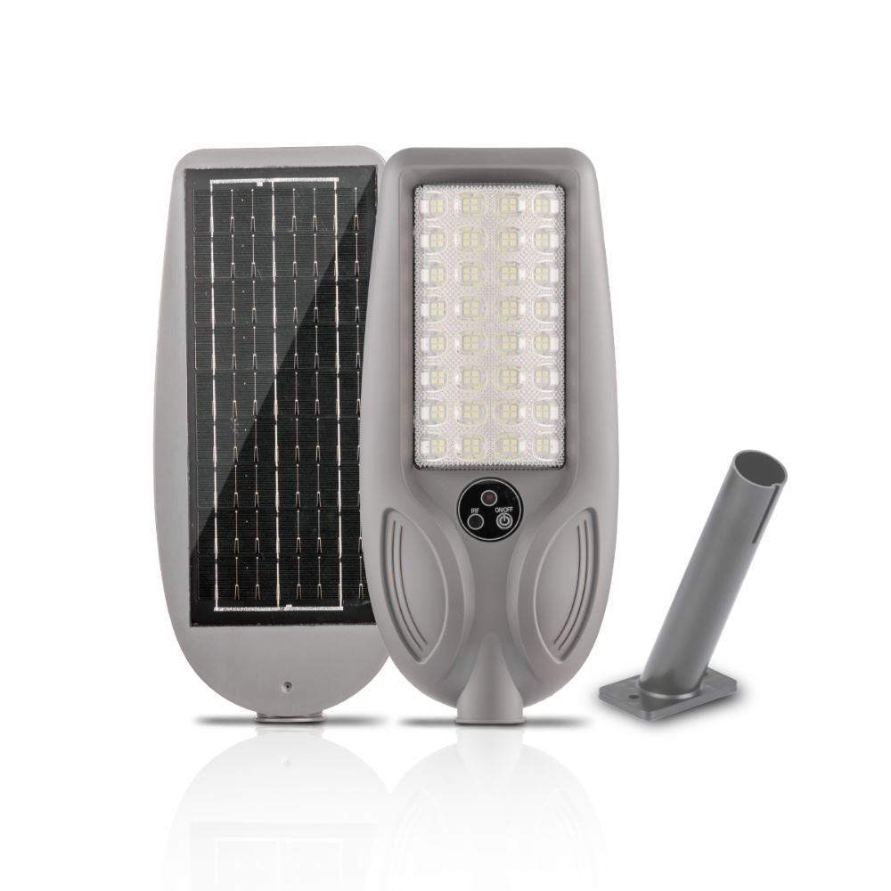Đèn đường liền thể năng lượng mặt trời Modi MD-SLT97-30-W WH Màu Xám