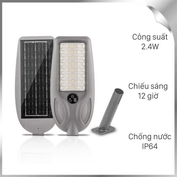 Đèn đường liền thể năng lượng mặt trời Modi MD-SLT97-30-W WH