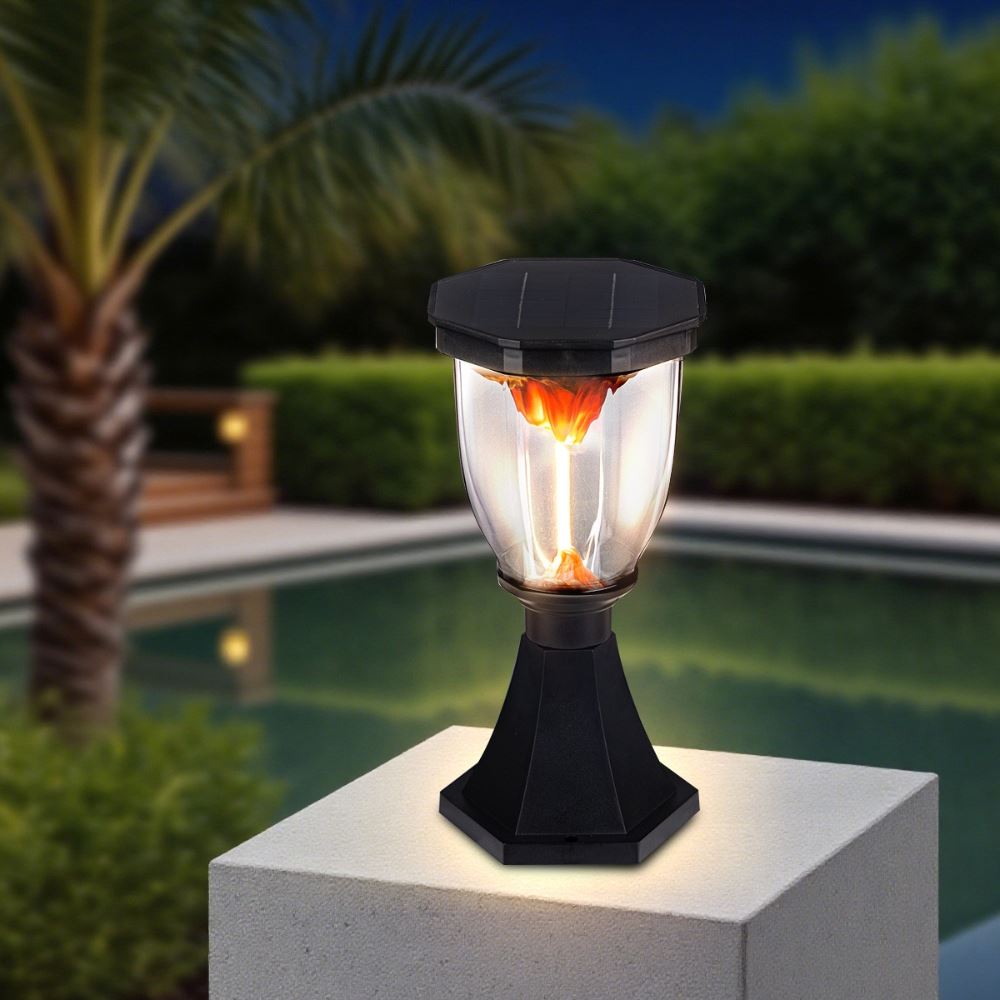Đèn năng lượng mặt trời đa năng Modi MD-SOLAR-D6001 WW Màu Đen