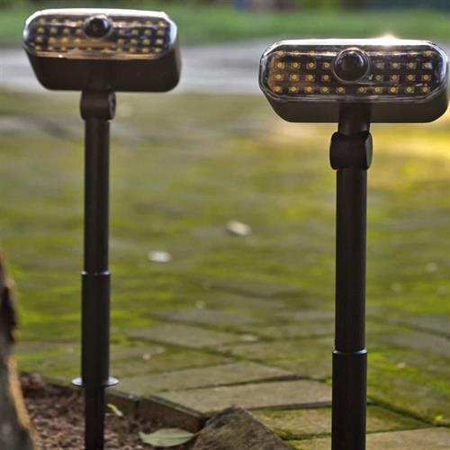 Đèn năng lượng mặt trời an ninh chống trộm Modi MD-SOLAR-W7004 WH Màu Đen