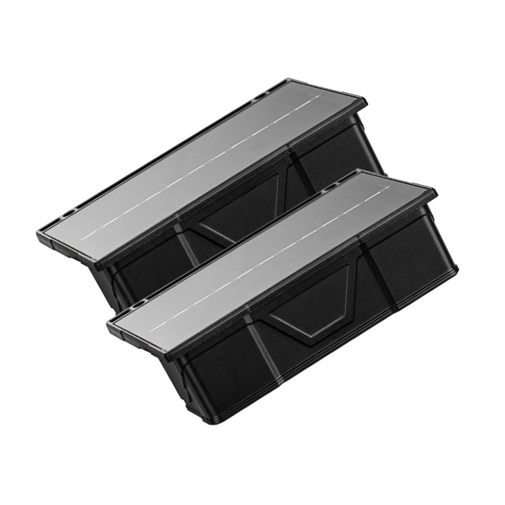 Đèn hắt tường năng lượng mặt trời Modi MD-SWL-T3-2P WW Màu Đen