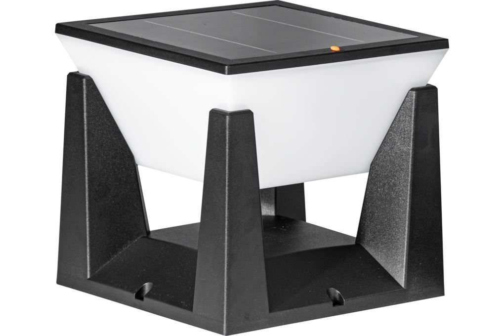 Đèn trụ cổng năng lượng mặt trời Modi MD-SPL-F200 WW+WH Màu Trắng