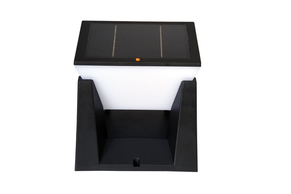 Đèn trụ cổng năng lượng mặt trời Modi MD-SPL-F200 WW+WH Màu Trắng