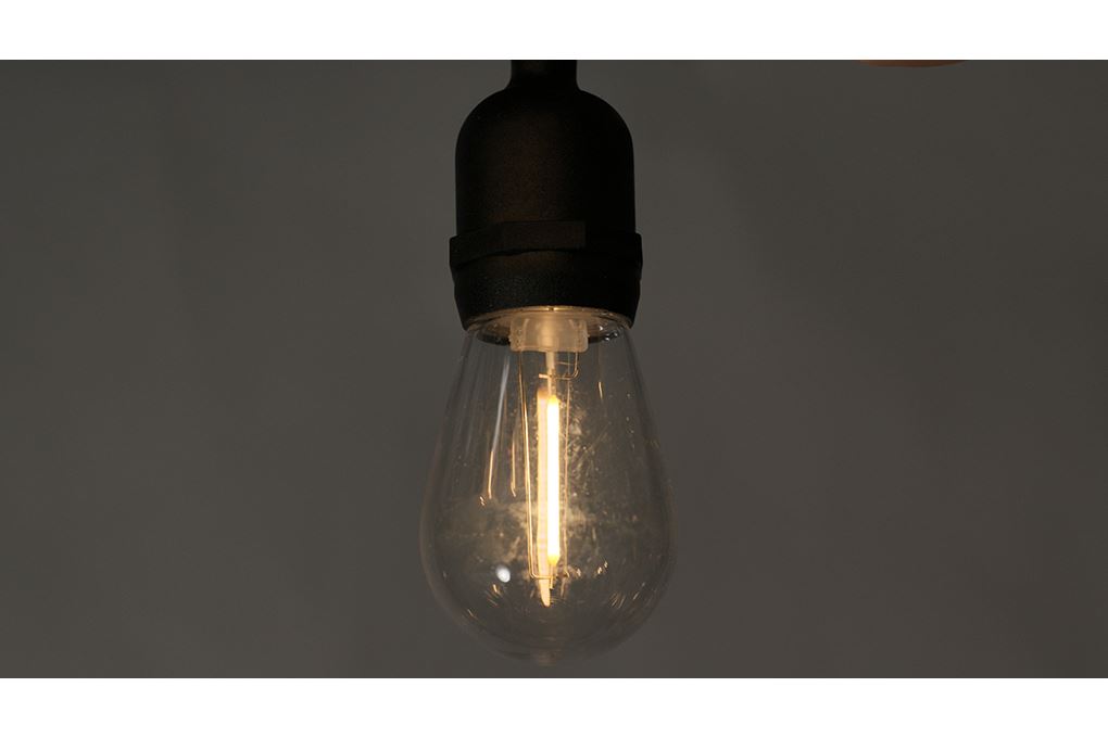 Đèn dây trang trí năng năng lượng mặt trời Modi MD-SLB-10M20B SUPER WW Màu Đen