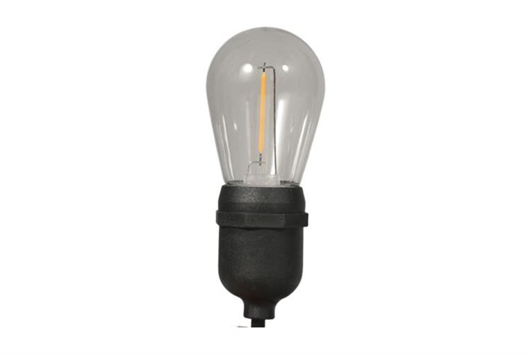 Đèn dây trang trí năng năng lượng mặt trời Modi MD-SLB-10M20B SUPER WW Màu Đen