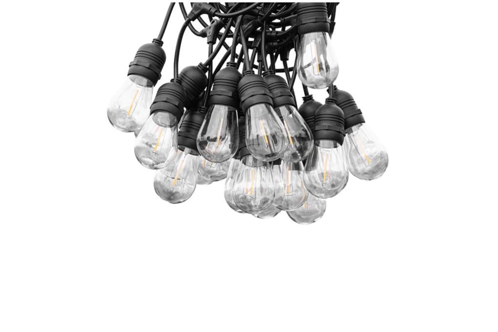 Đèn dây trang trí năng năng lượng mặt trời Modi MD-SLB-10M20B SUPER WW Màu Đen