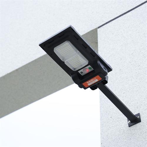 Đèn đường liền thể năng lượng mặt trời Modi MD-SLT27-30-W WH Màu Đen