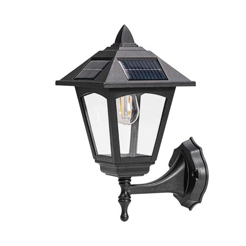 Đèn trụ cổng năng lượng mặt trời Modi MD-GFB-B WW Màu Đen