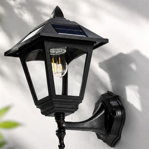 Đèn trụ cổng năng lượng mặt trời Modi MD-GFB-B WW Màu Đen