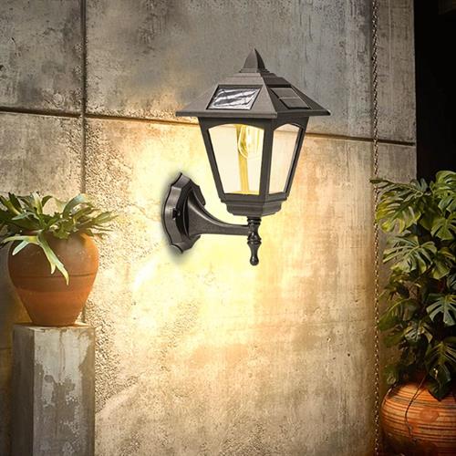 Đèn trụ cổng năng lượng mặt trời Modi MD-GFB-B WW Màu Đen