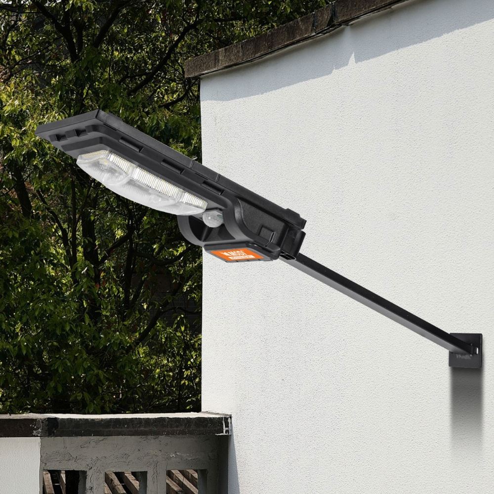 Đèn đường liền thể năng lượng mặt trời Modi MD-SLT27-50-T WH Màu Đen