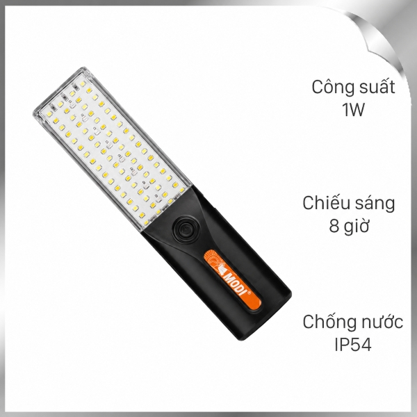 Đèn ứng cấp năng lượng mặt trời Modi MD-SOLAR-EWL01-B