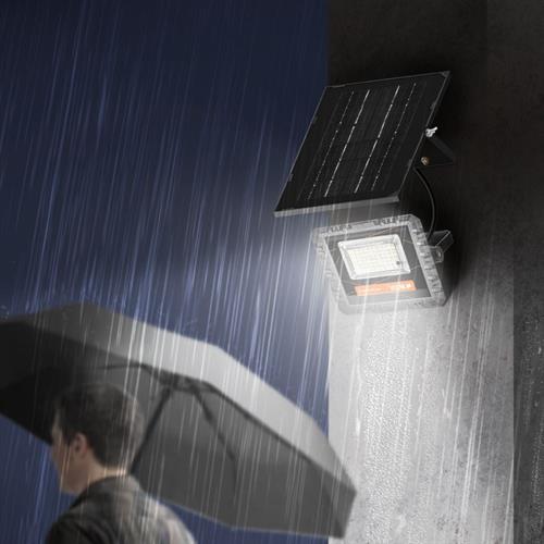 Đèn pha năng lượng mặt trời Modi MD-PT28-50-W WH Màu Đen