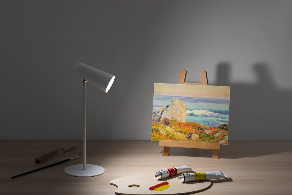 Đèn bàn Led thông minh Xiaomi Flexible Rechargeable Lamp Màu Trắng