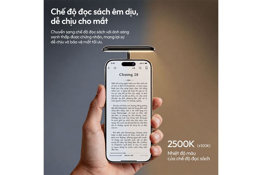 Đèn Livestream Magnetic Cổ Vịt Gắn Điện Thoại 2W 400mAh Ulanzi M10 Màu Đen