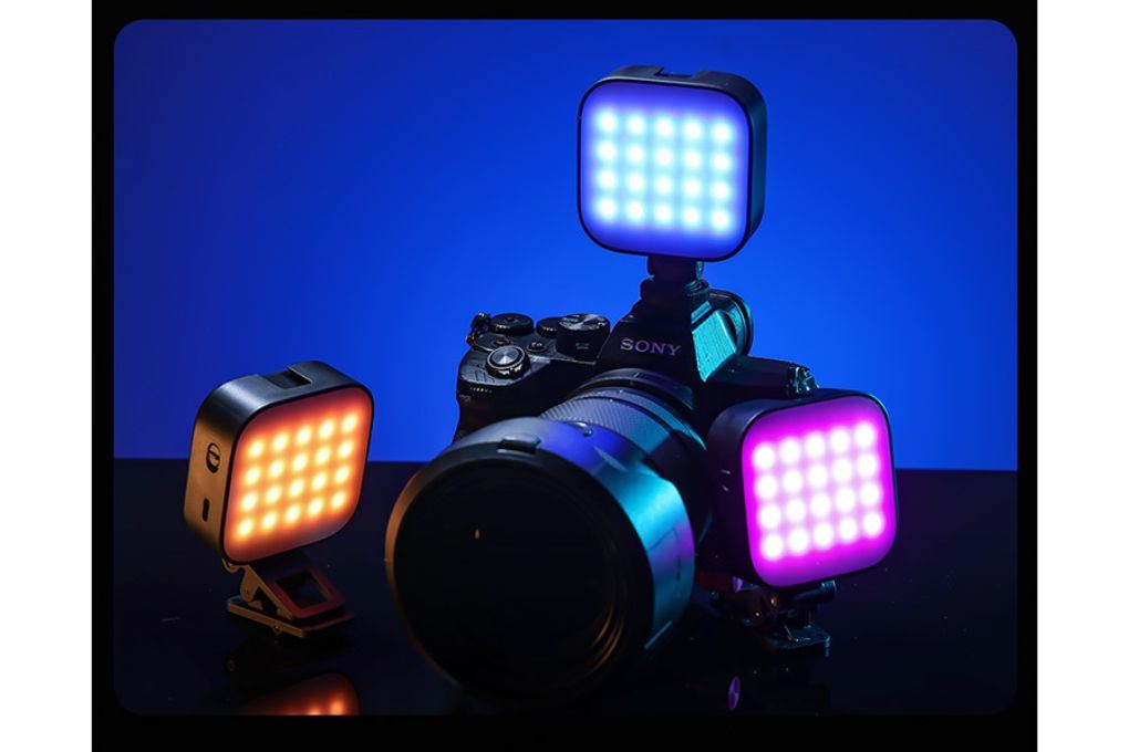 Đèn Livestream LED RGB Full Color 60 Bóng 5W 2500mAh Ulanzi U60 Màu Đen