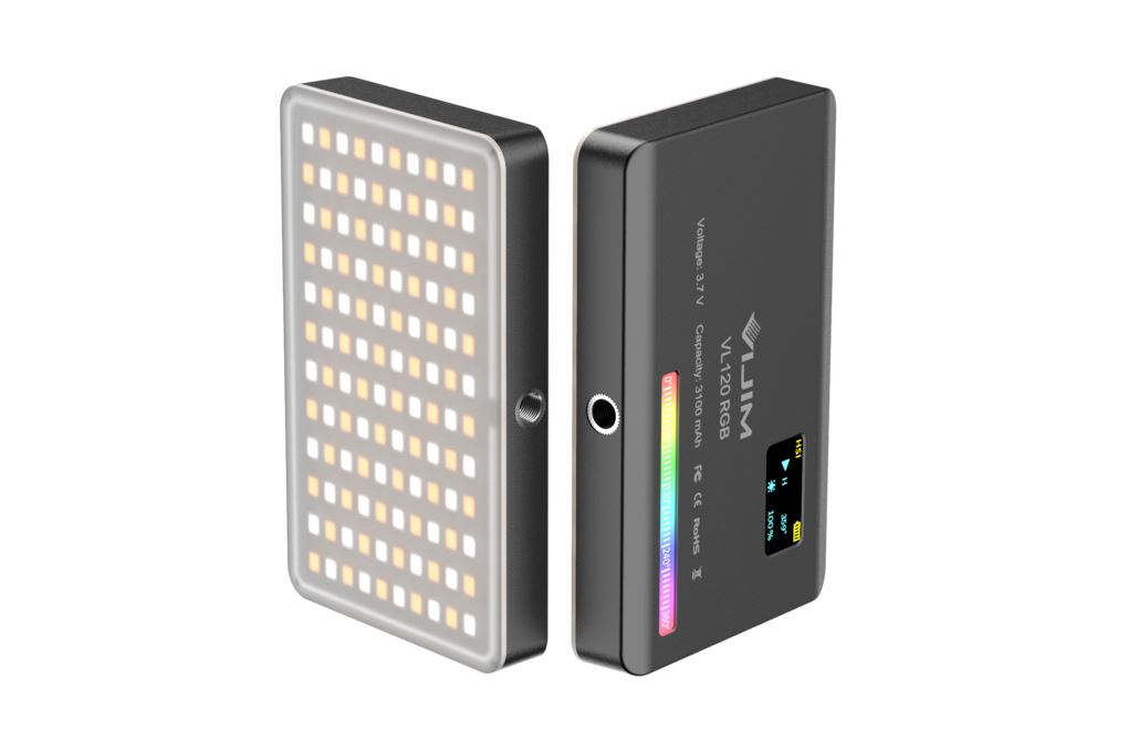 Đèn Livestream LED RGB Full Color 120 Bóng 5W 3100mAh Ulanzi VL120RG Màu Đen