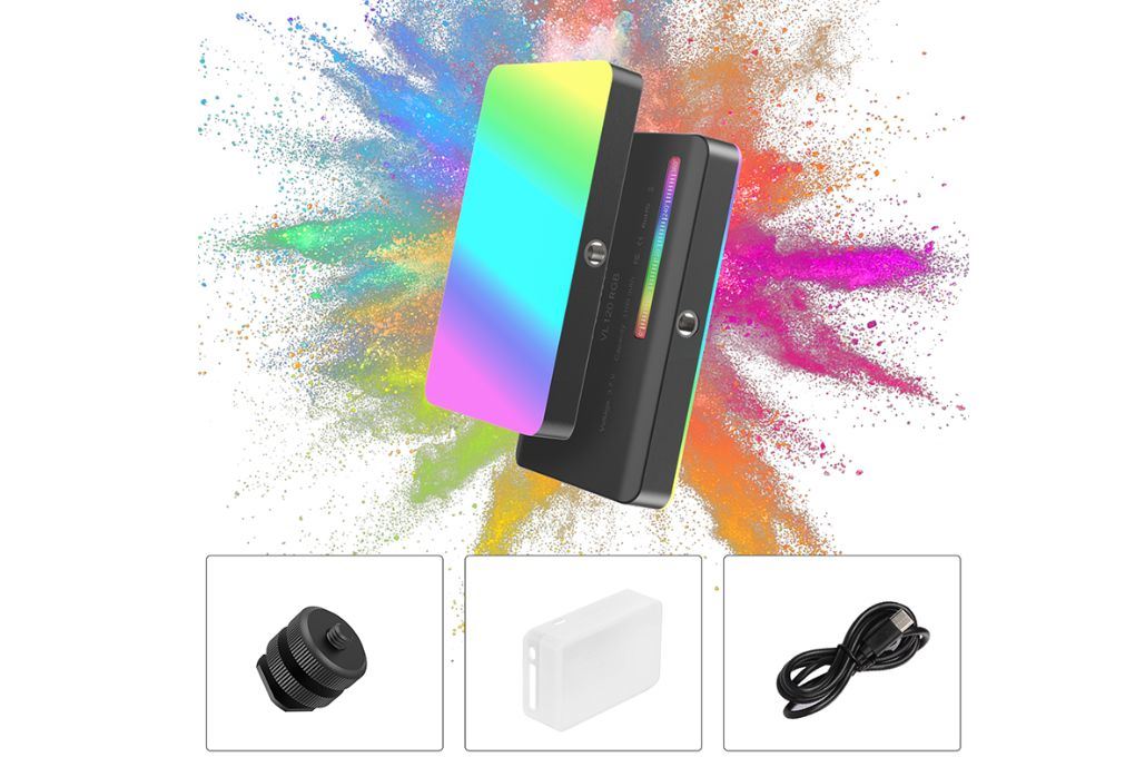 Đèn Livestream LED RGB Full Color 120 Bóng 5W 3100mAh Ulanzi VL120RG Màu Đen