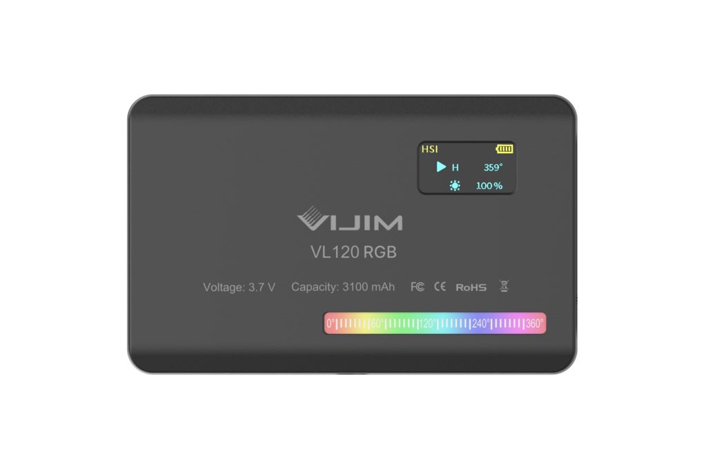 Đèn Livestream LED RGB Full Color 120 Bóng 5W 3100mAh Ulanzi VL120RG Màu Đen