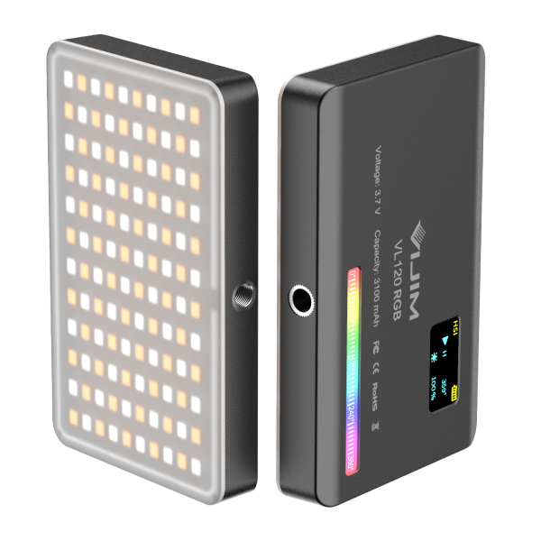 Den Livestream Led Rgb Full Color 120 Bong 5W 3100Mah Ulanzi Vl120Rg Thumb 639196256009636588