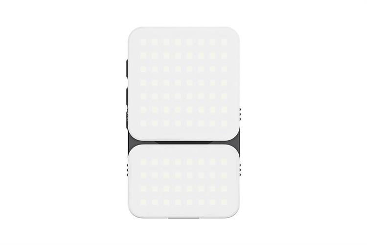 Đèn Livestream Magnetic Gắn Điện Thoại 3W 750mAh Ulanzi GL01 Màu Trắng
