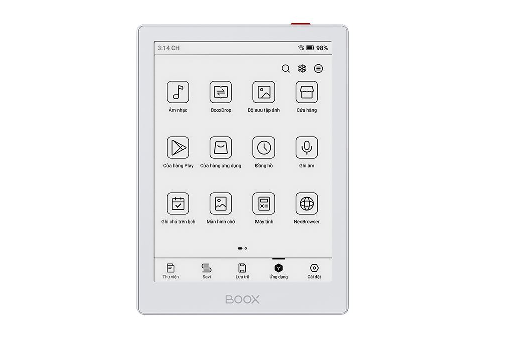 Combo máy đọc sách Boox Savi 6 6 inch 32 GB