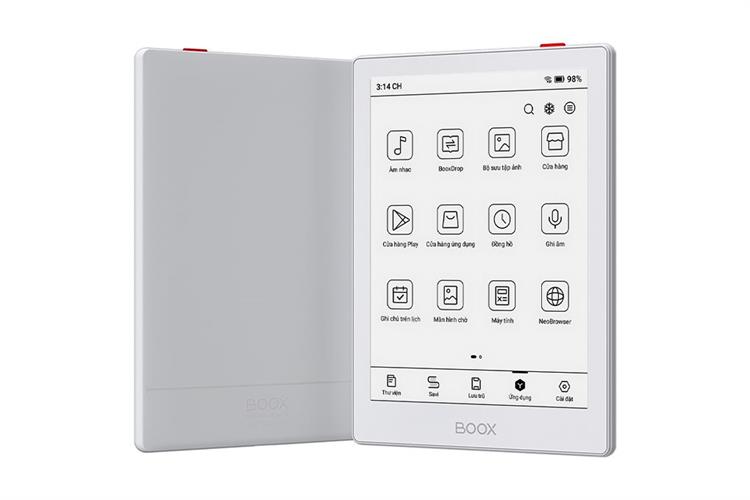 Combo máy đọc sách Boox Savi 6 6 inch 32 GB Màu Trắng