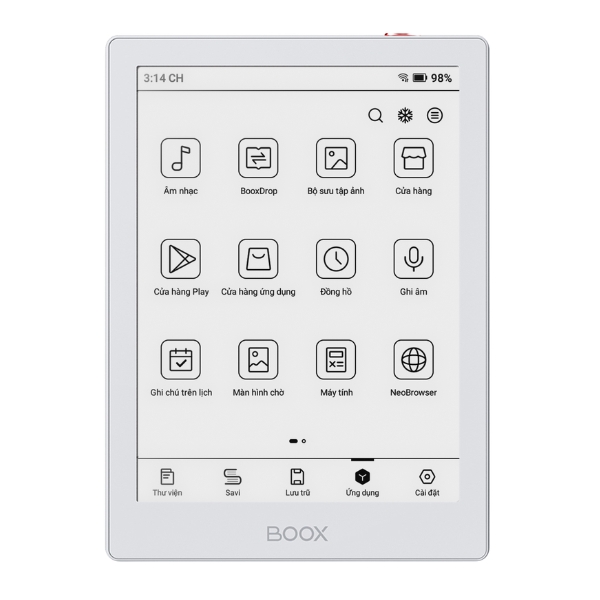 Combo máy đọc sách Boox Savi 6