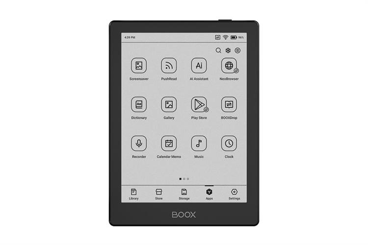 Máy đọc sách Boox Go 6 6 inch 32GB Màu Đen