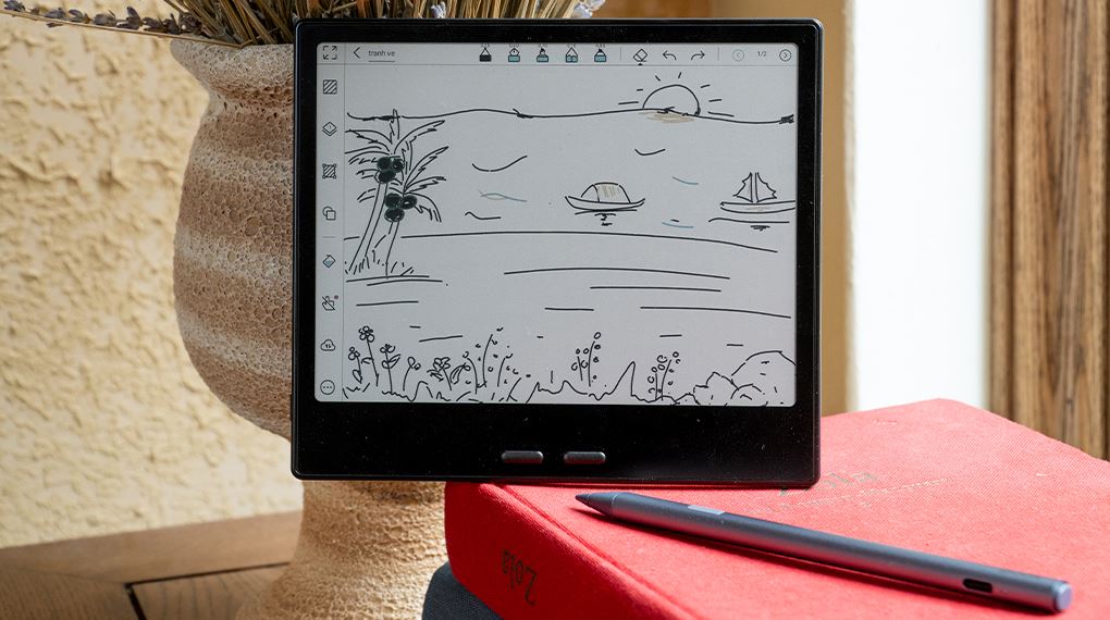 Máy đọc sách Boox Go Color 7 (Gen II) hỗ trợ 26 định dạng ebook, tài liệu và hình ảnh