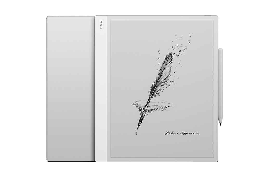 Máy đọc sách Boox Note Max 13.3inch 128GB Màu Trắng - Xám