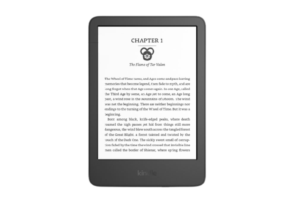 Máy đọc sách Kindle (2024) 6inch 16GB (Bản có quảng cáo) Màu Đen