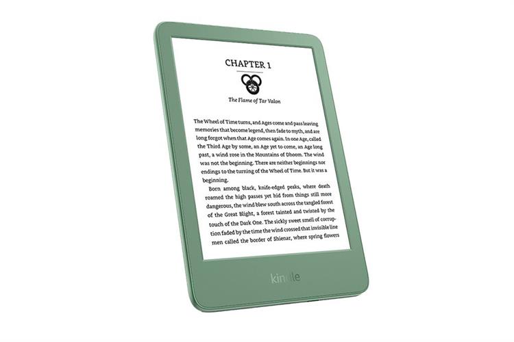 Máy đọc sách Kindle (2024) 6inch 16GB (Bản có quảng cáo) Màu Xanh lá