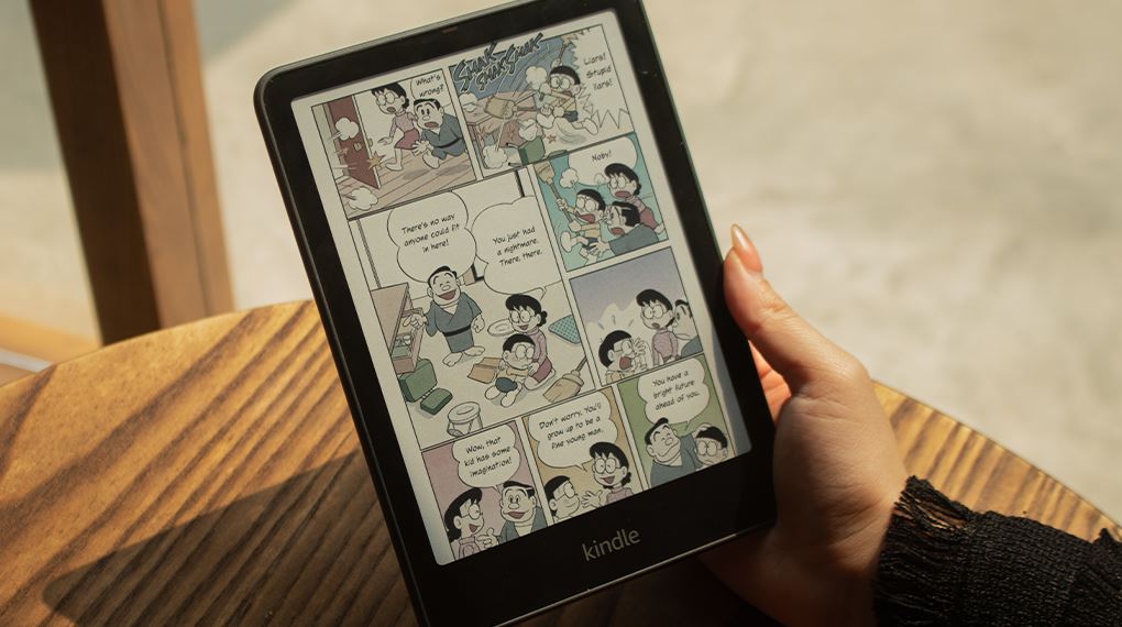 Audible, Word Wise, X-Ray và Goodreads hỗ trợ học tập trên Kindle Colorsoft Signature 7inch 32GB