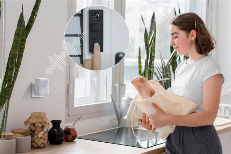 Chuông Cửa Camera Thông Minh 3MP TP-Link Tapo D205 Màu Đen