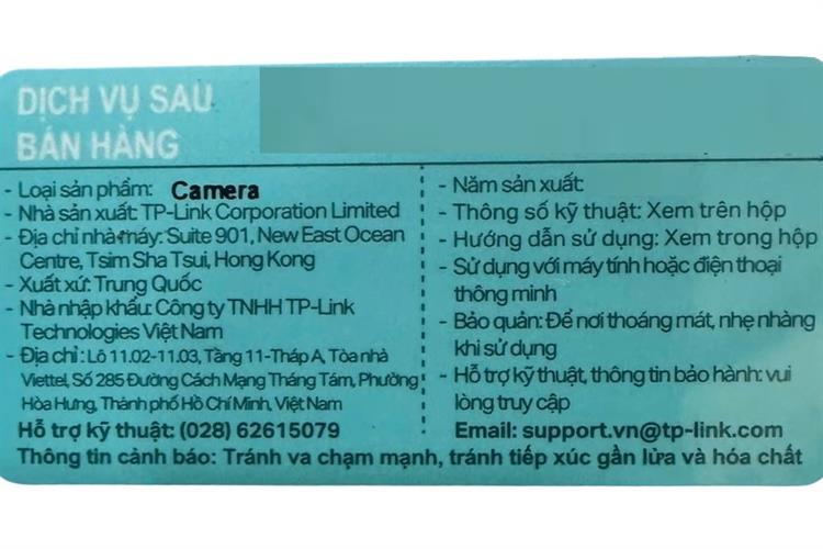 Chuông Cửa Camera Thông Minh 3MP TP-Link Tapo D205 Màu Đen