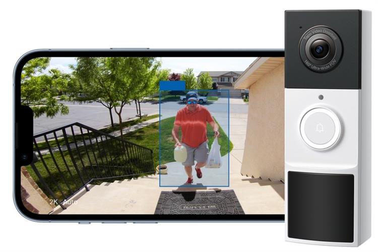 Chuông Cửa Camera Thông Minh 3MP TP-Link Tapo D210 Màu Trắng