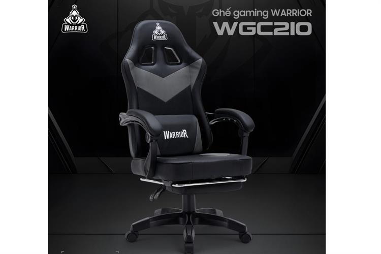 Ghế chơi game WARRIOR Raider Series WGC210 Màu Đen - Xám