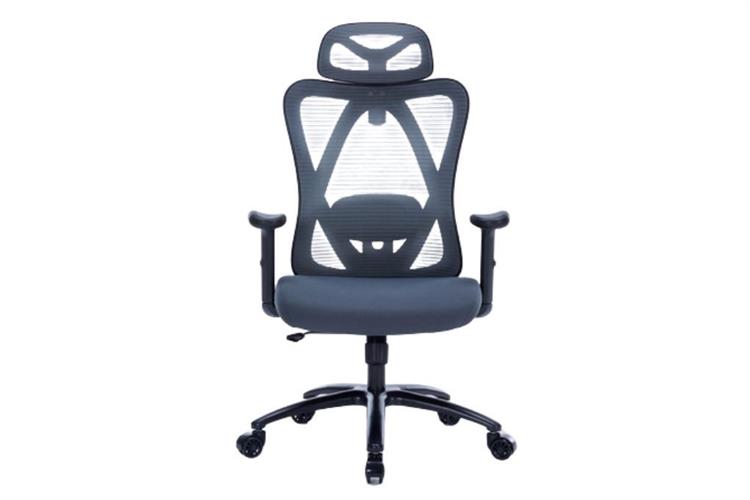 Ghế Công Thái Học Ergonomic WARRIOR Hero series WEC501 Plus Đen Xám Màu Xám