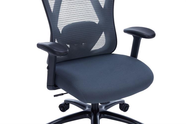 Ghế Công Thái Học Ergonomic WARRIOR Hero series WEC501 Plus Đen Xám Màu Xám