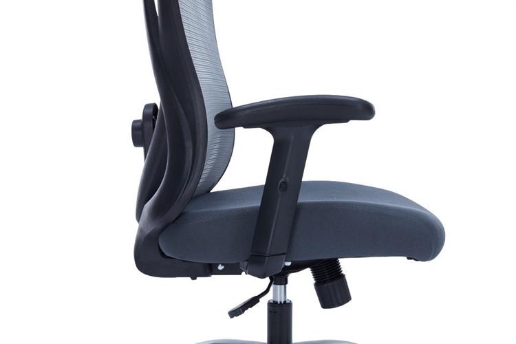 Ghế Công Thái Học Ergonomic WARRIOR Hero series WEC501 Plus Đen Xám Màu Xám