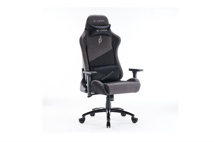 Ghế Gaming EDRA Wisdom EGC231 Đen Xám Màu Đen - Xám
