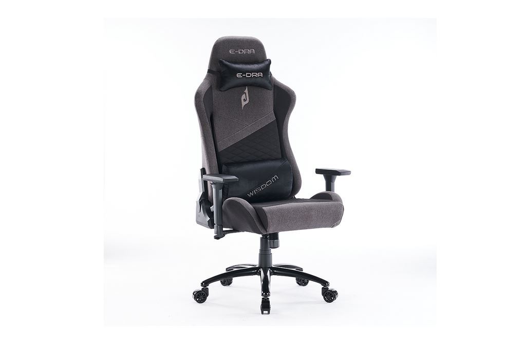 Ghế Gaming EDRA Wisdom EGC231 Đen Xám Màu Đen - Xám