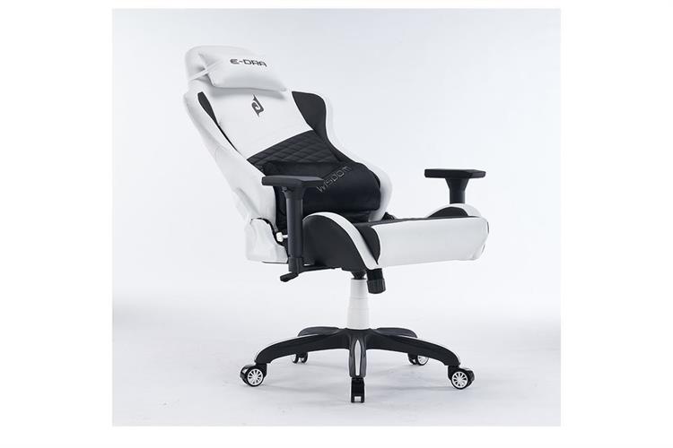 Ghế Gaming EDRA Wisdom EGC231 Đen Trắng Màu Đen/Trắng